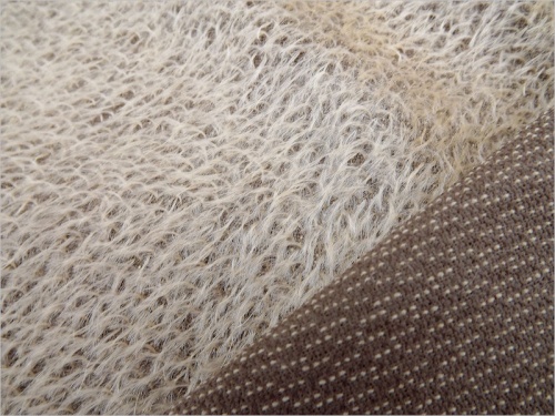Schulte 9mm Beige on Brown Sparse Mohair - 05